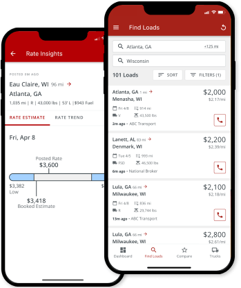 Truckstop Factoring application preview.