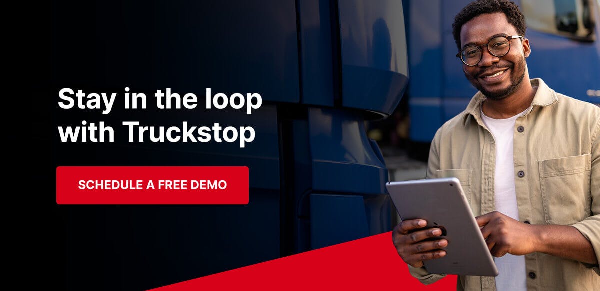 Get a demo of the Truckstop suite of products.