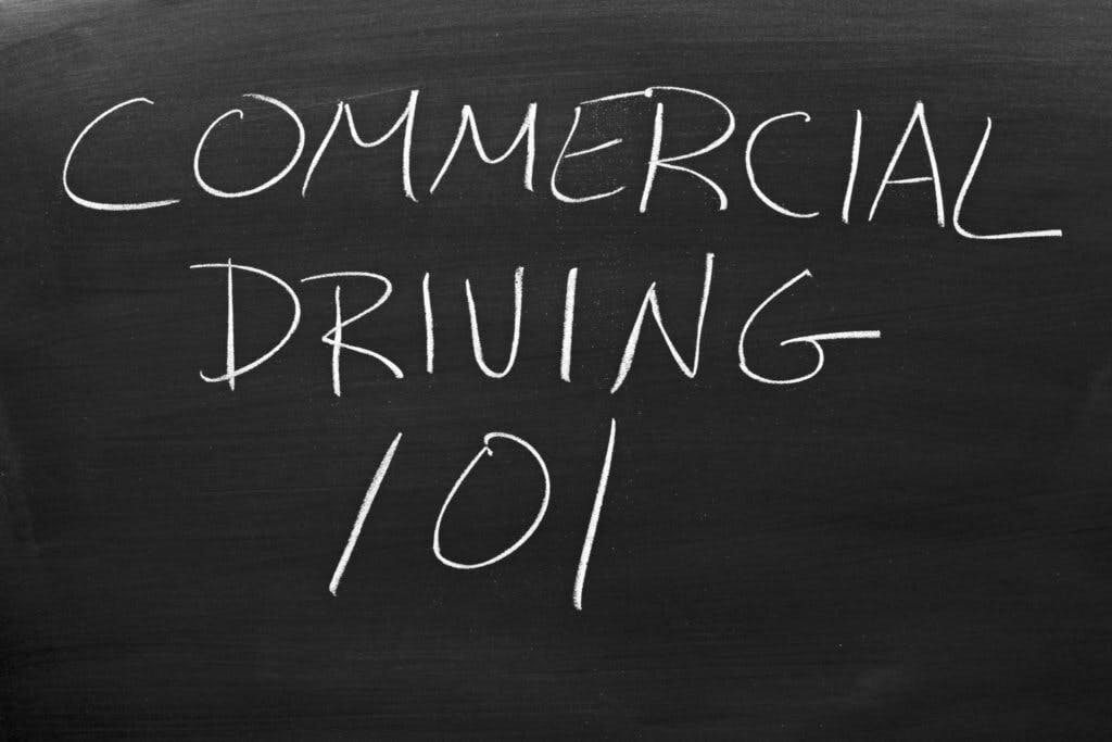 Commercial driving 101