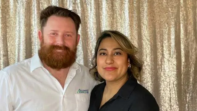 Alex and Natalie Schick, Alliance Logistix