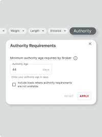 Authority Age Filter
