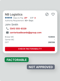 Broker Factorability