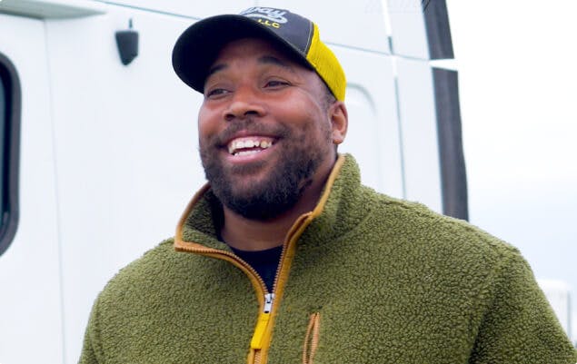 Jamario Baugh, 2-Way Express and his truck