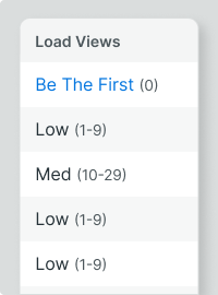 Load Views / Load Popularity Visual