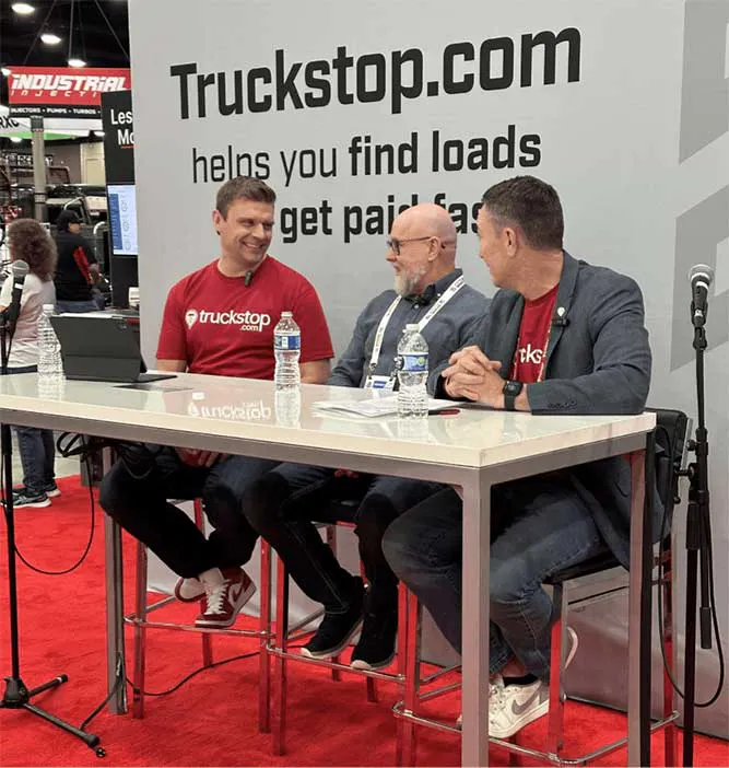 live taping of Behind the Freight recorded at the show