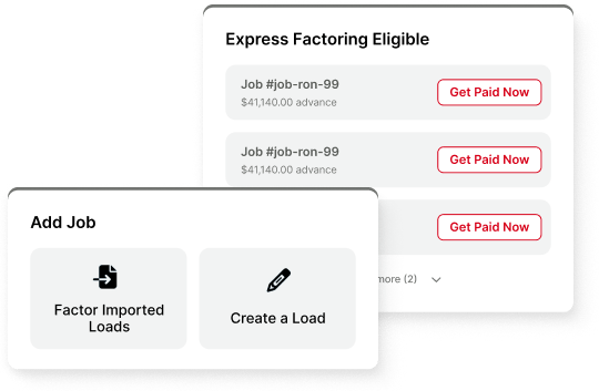 A screenshot of Truckstop Factoring
